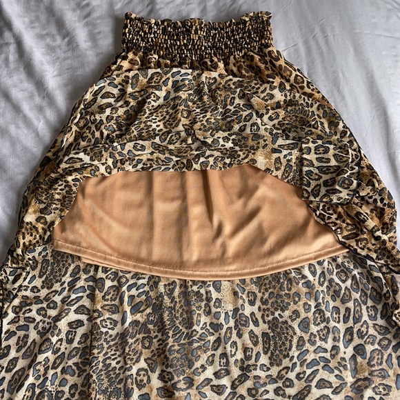 *BRAND NEW* PLEASE BUY, moving! Size M Leopard Print Midi Skirt - Picture 4 of 6